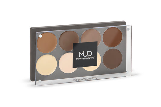 Cream Pro-Palettes Highlight/Shadow Palette