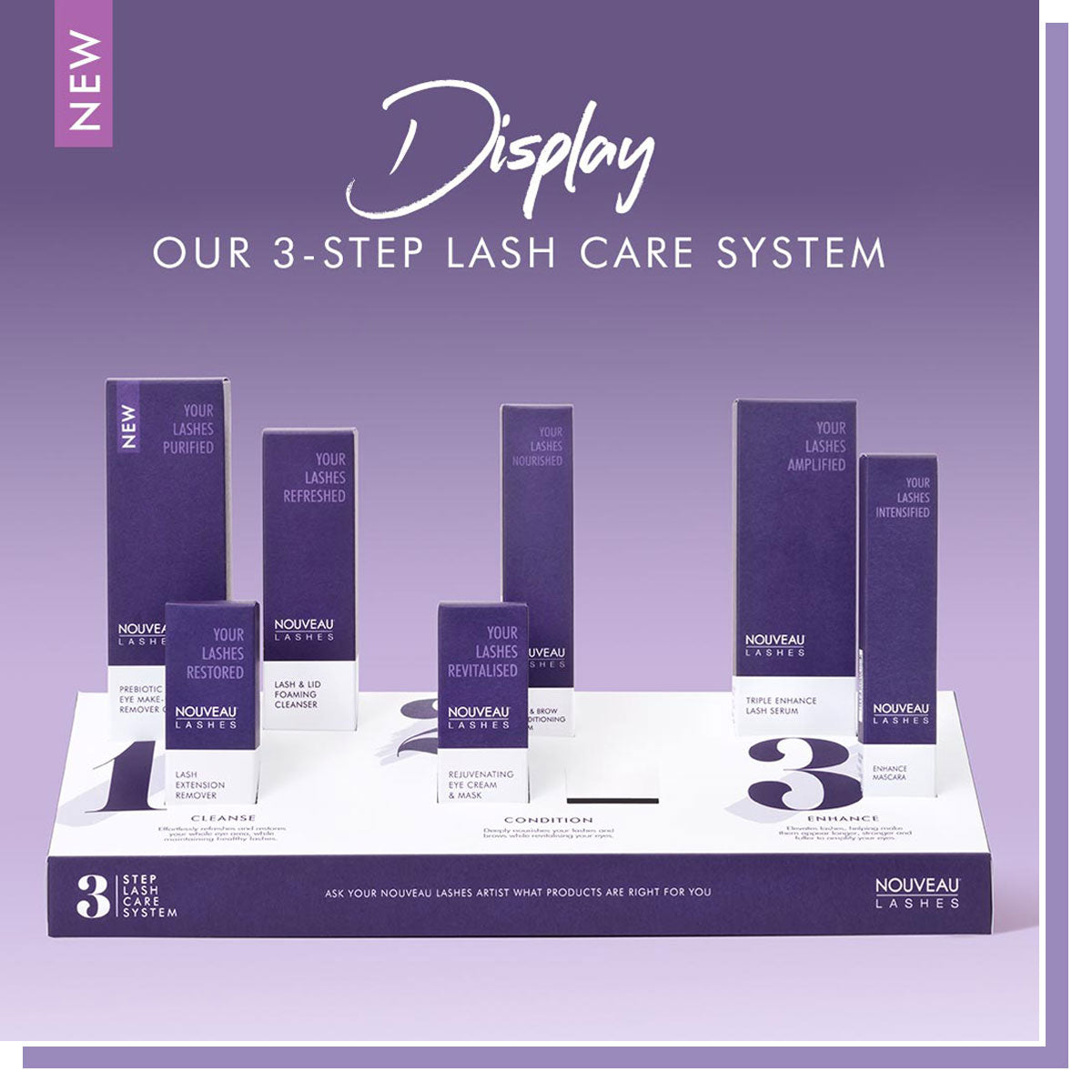 Lash Care Display