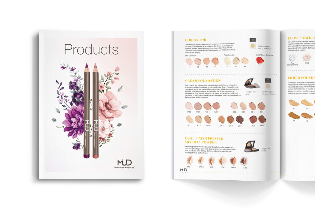 Productbrochure Make-up Designory (x50)